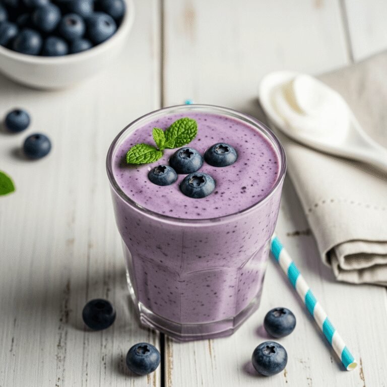 The Ultimate Blueberry Yogurt Smoothie Recipe: Creamy, Healthy, and Ready in 5 Minutes