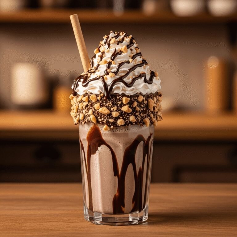 The Ultimate Chocolate Hazelnut Milkshake Recipe: Nutella-Inspired Indulgence