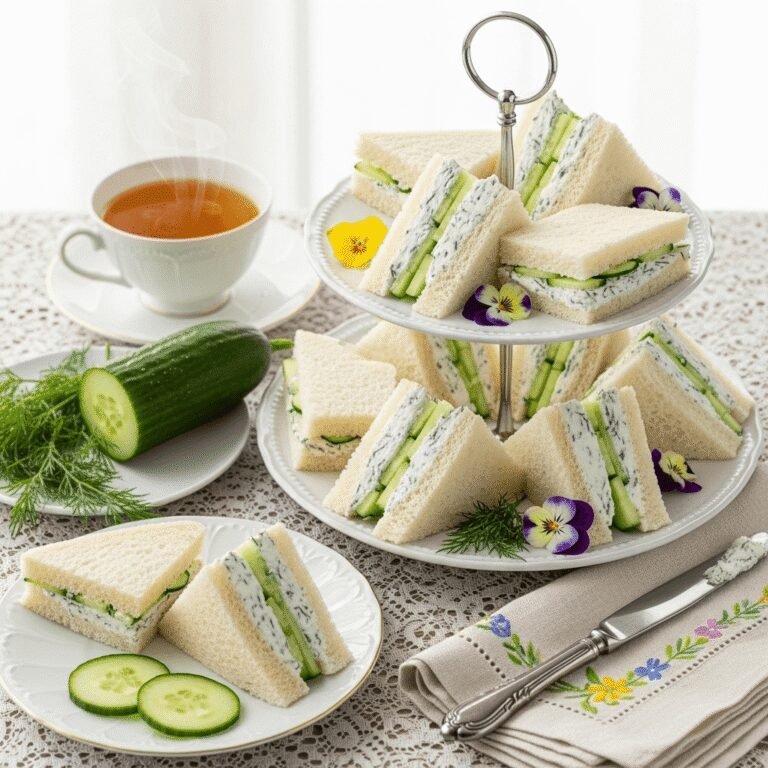 Cucumber Cream Cheese Sandwich Recipe: Light, Refreshing, and Elegant