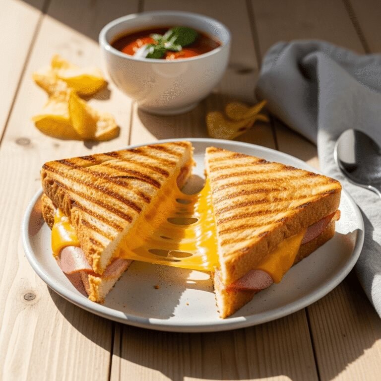 The Ultimate Ham and Cheese Sandwich Recipe: Perfectly Golden, Melty, and Irresistible