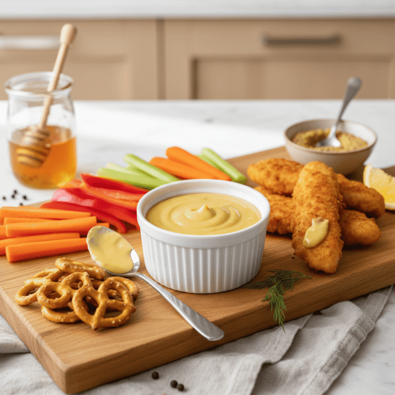 The Best Honey Mustard Dip Recipe (Sweet, Tangy & Irresistible!)