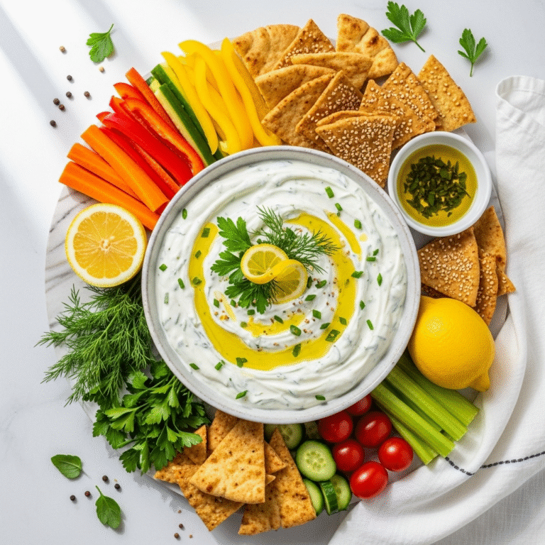 Lemon Herb Yogurt Dip Recipe: Fresh, Healthy, and Absolutely Delicious