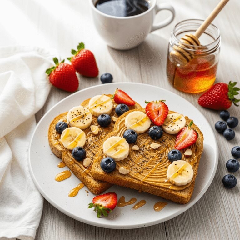 Peanut Butter Honey Toast Recipe: Sweet, Simple, and Absolutely Delicious