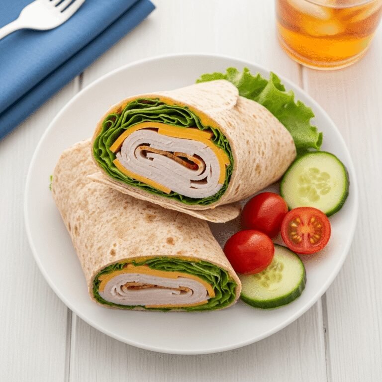 Turkey Cheese Wrap Recipe: The Ultimate Easy Lunch in 5 Minutes