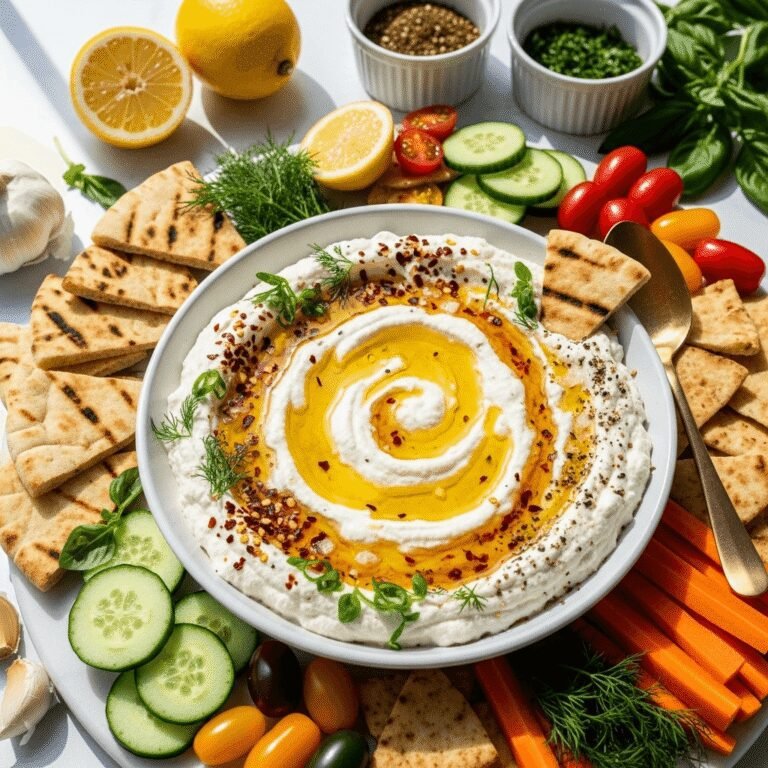 Whipped Feta Dip Recipe – Creamy, Tangy & Ready in 5 Minutes!