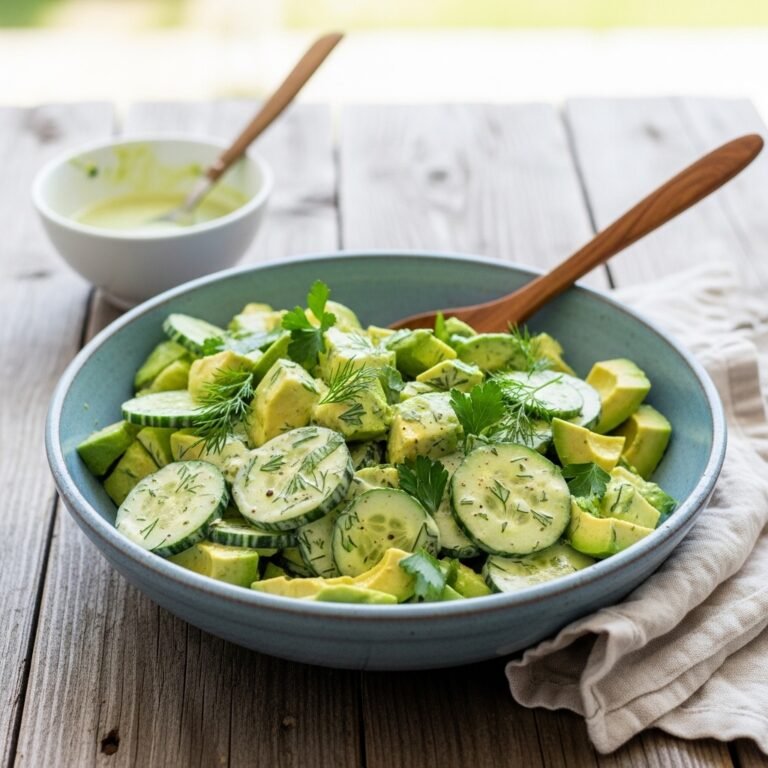 Avocado Cucumber Salad Recipe: The Creamy, Refreshing 10-Minute Salad You’ll Make All Summer Long!