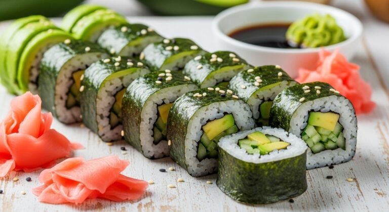 Avocado Cucumber Sushi Rolls: Fresh, Easy & Perfect for Home Cooking