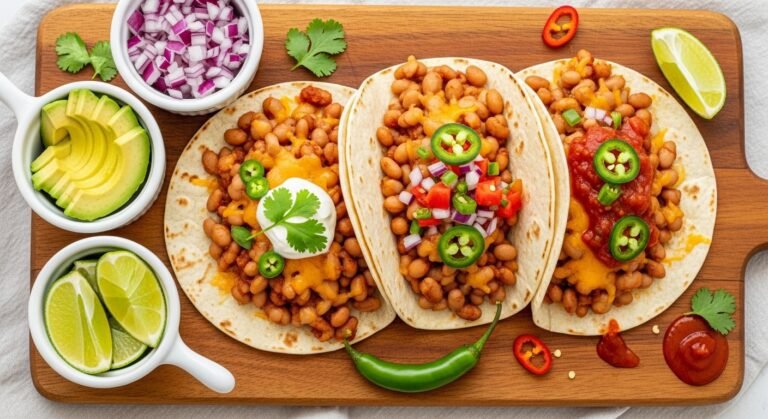 Easy Bean and Cheese Tacos Recipe – Quick & Delicious Taco Night Favorite