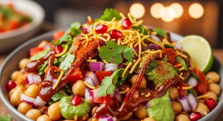 Easy Chana Chaat Recipe – Spicy, Tangy, & Protein-Packed Street Snack