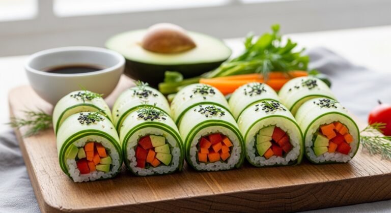 Fresh Cucumber Sushi Rolls: Easy, Healthy, and Perfect for Home Cooking