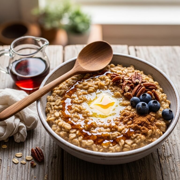 Easy Maple Brown Sugar Oatmeal Recipe – Cozy Homemade Breakfast
