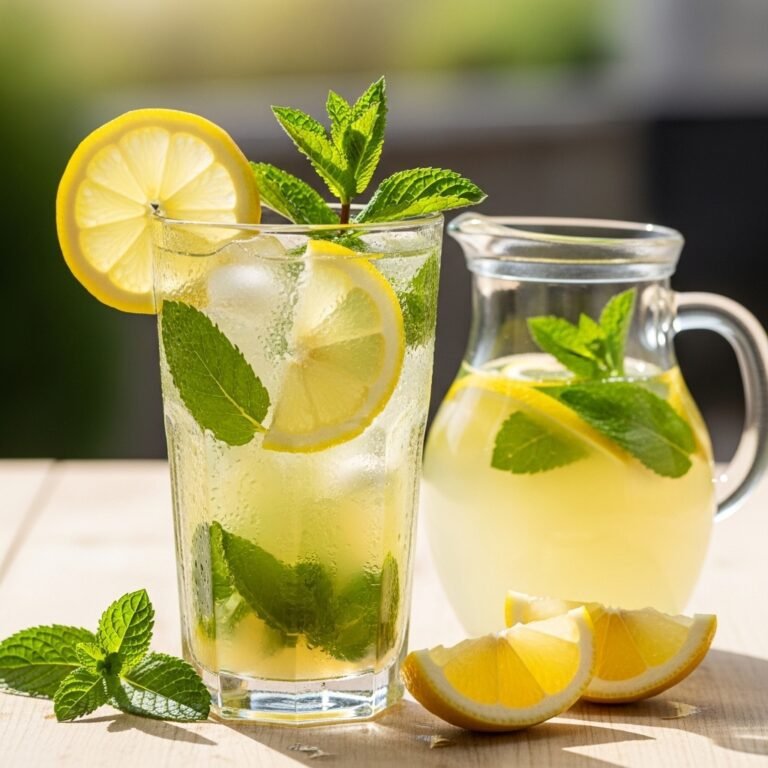 Refreshing Mint Lemonade Recipe – Easy Homemade Summer Drink