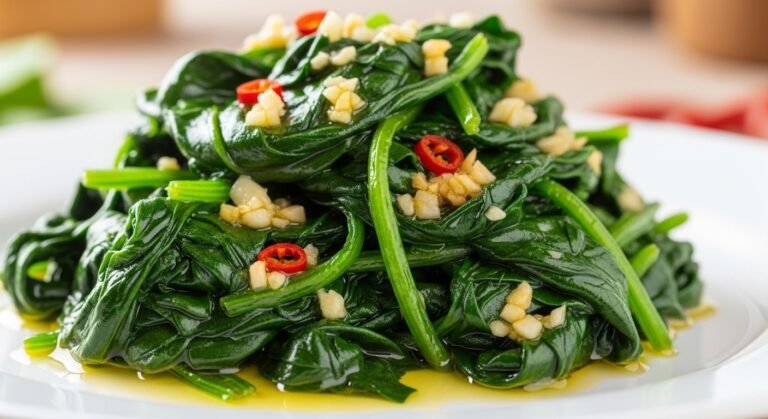 Quick Sautéed Spinach Recipe – Easy Garlic Spinach in 10 Minutes