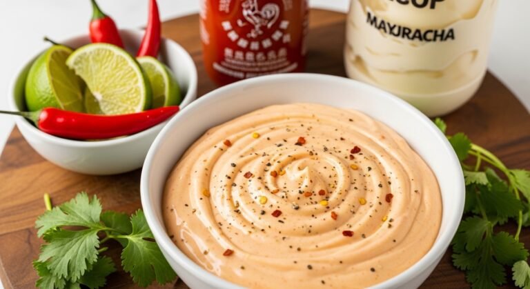 Spicy Sriracha Mayo Recipe – Creamy, Flavorful & Ready in Minutes