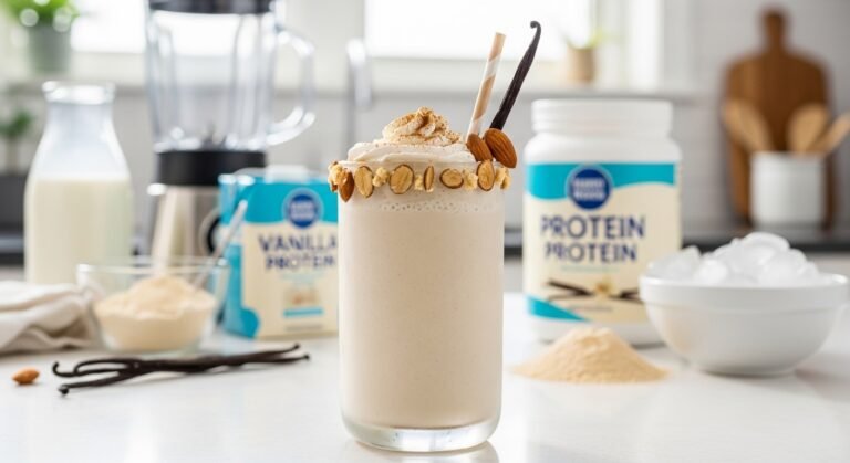 Vanilla Protein Shake: Creamy, Healthy & Quick to Make at Home
