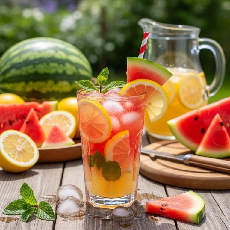 Refreshing Watermelon Lemonade Recipe – Easy Summer Drink