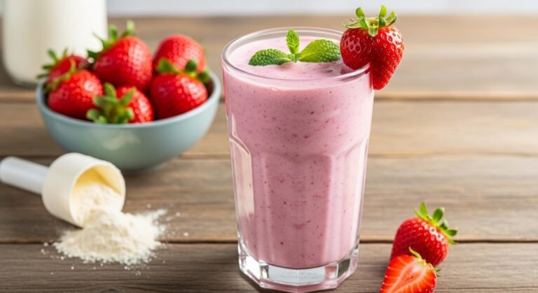 Strawberry Protein Shake: Creamy, Healthy & Quick to Make at Home